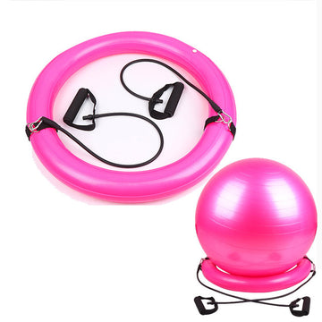 Yoga Ball With Lifting Handle